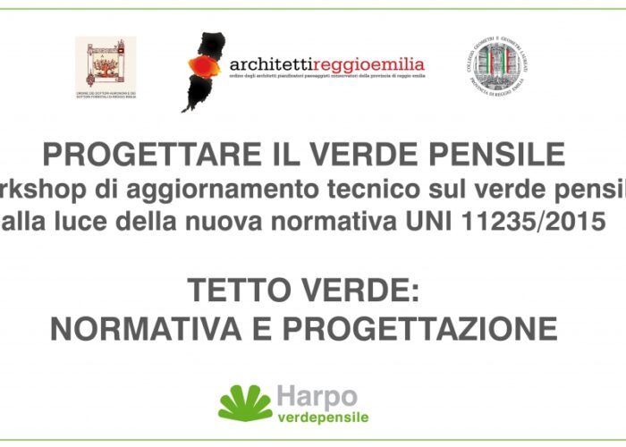 SEMINARIO | Architetti Geometri Agronomi Forestali – Reggio Emilia, 31/10/18